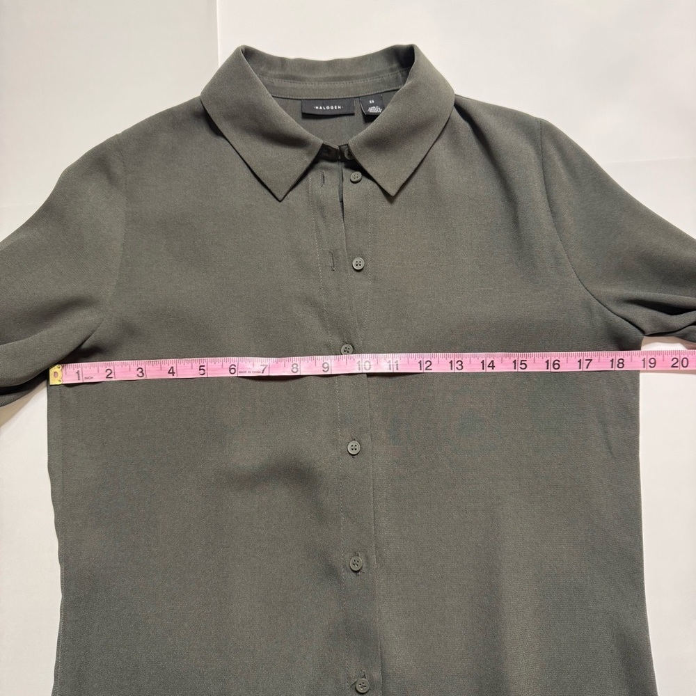 NWT HALOGEN Button Up Shirt Size XS - Picture 4 of 7